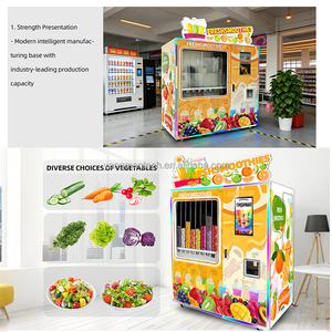 Máquina Comercial Interactiva de Smoothies con Pantalla Táctil de 32 Pulgadas y Ventana Transparente de Alta Definición para Mayor Atractivo <span class=keywords><strong>Visual</strong></span> - Product Image 3