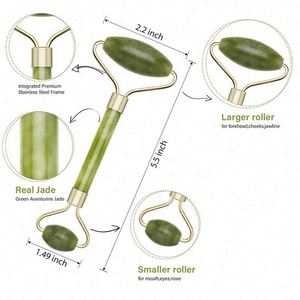 Nouveau rouleau de beauté Mini Amethyst <span class=keywords><strong>Jader</strong></span> Skin Massager pour le visage - Product Image 3