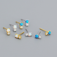 Boucles d'oreilles pendantes en argent sterling 925 personnalisées OEM, motif note de musique, cadeau pour musicien, vente en gros