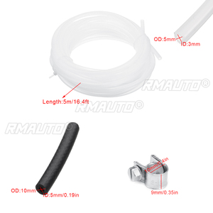 5m <b>Car</b> Air Parking Heater Fuel Pipe Hose Line W/<b>Clips</b> 89031118 for Webasto Eberspacher Diesel Heater - Product Image 6