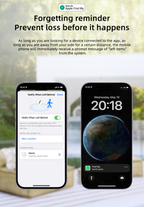 Localizador GPS para iOS en Tiempo Real, Localizador Inteligente con Batería <span class=keywords><strong>de</strong></span> Larga Duración, Buscador <span class=keywords><strong>de</strong></span> Objetos para Mascotas, Autos, Llaves, Carteras, Dispositivo <span class=keywords><strong>de</strong></span> Rastreo - Product Image 6
