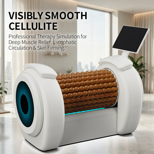 Smart Body Roller Massager Wooden Cellulite Reduction Machine Lymphatic Drainage Massage Blood Circulation Home Therapy - Product Image 1