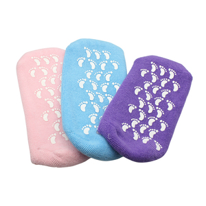 Gel hydratant Chaussettes de Station Thermale pour La Peau Craquelée Sèche pied Confortable coton Doux gel Bunion correcteur Acceptable D'ODM D'OEM - Product Image 2