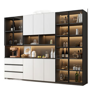 Meuble-lavabo double évier personnalisable Boyce éco-responsable avec grand espace de rangement, comptoir <span class=keywords><strong>en</strong></span> quartz durable et armoire miroir incluse - Product Image 1