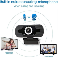 Cámara Web USB para Computadora, Plug-and-Play, 1080p, 30FPS, Venta al Por Mayor Directa de Fábrica, para Cursos en Línea, Videoconferencias para Estudiantes, Transmisiones en Vivo