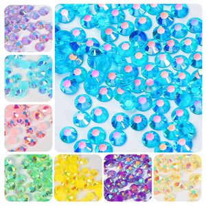 อุปกรณ์ตกแต่งเล็บ DIY ใช้งานง่าย 24 ช่อง แบบหลังแบน AB สีแฟนซี เรซิ่นตกแต่งเล็บ สำหรับตกแต่งเล็บ - Product Image 5