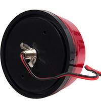 Sistema de alarma de seguridad LED con cable de 12V seguro para el hogar de fábrica con mini sirena y alerta de luz estroboscópica roja