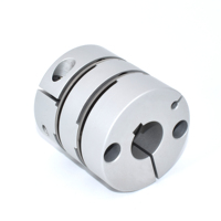 Accouplement flexible en aluminium DLF pour machine d'impression, moteur électrique, accouplement d'arbre de servo, support OEM