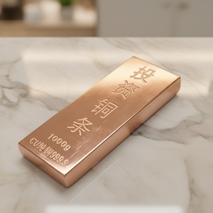 Barre de cuivre pur 999, carrée, 1 kg, 5 kg, 10 kg, qualité investissement, objet de collection, marque TGS - Product Image 4