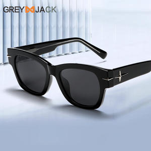 Gafas de sol polarizadas Greyjack Kg2512, montura negra Tr90, lentes TAC, protección UV400 para mujer - Product Image 4