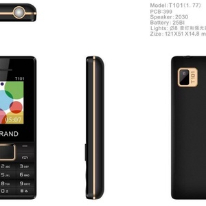 โทรศัพท์มือถือ Tecno T101 คุณภาพดีสำหรับขายส่ง หน้าจอ 1.77 นิ้ว รองรับ 2 ซิม 2G ดีไซน์ทนทาน เหมาะสำหรับผู้สูงอายุ รุ่น 2174 - Product Image 4