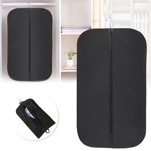 QY Garment Bag Black Suit Cover Zipper Handle Travel Storage Dustproof Coat Bag - Product Image 3