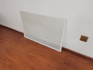 Muestra Gratuita, Cubierta de <span class=keywords><strong>Radiador</strong></span> Clásica y Económica de MDF de 4 mm con Patrón de Diamante, Panel de Cubierta de Calefacción para Muebles del Hogar - Product Image 6