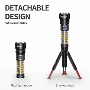 สไมล์ลิ่ง ชาร์ค M77 ไฟฉาย LED แบบชาร์จไฟได้ อลูมิเนียมอัลลอยด์ ไฟแคมป์ปิ้ง - Product Image 4
