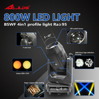Nueva Tira de Luz LED 800W BSWF4in1 con Perfil, CMY, CTO, Zoom, Beam, Cabeza Móvil, Equipo de Iluminación Profesional, Ra ≥ 95, para Discotecas y Bares