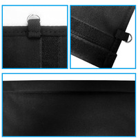 Sac de téléphone Faraday de luxe en vente chaude, fermeture à glissière, tissu imperméable, blocage du signal, protection RFID réutilisable, sac avec logo personnalisé