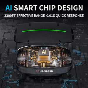 充電式電子ショック犬トレーニングアンチバークビープ音LCDディスプレイ振動リモコンカラー - Product Image 6