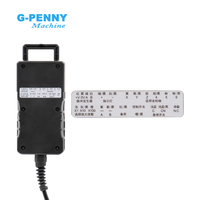 G-PENNY Machine 4 axes NC Studio, contrôleur portable MPG en plastique solide, 100 impulsions, volant électronique, connexion 15 broches