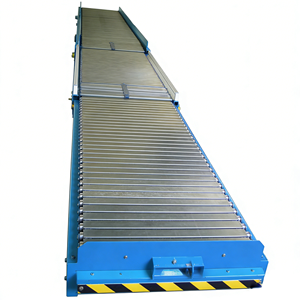 Banda Transportadora de PVC y Goma Portátil de Altura Ajustable DAHAN, Tamaño Personalizable, Antiestática y Resistente al Calor para Almacén - Product Image 2