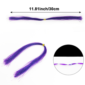 ชุดวัสดุสำหรับผูกเหยื่อตกปลา 12 สี ริพเพิล คริสตัล แฟลช อุปกรณ์ทำเหยื่อตกปลาสำหรับเหยื่อตกปลา ชุดคริสตัลแฟลช 09D-QXC1 (B07) - Product Image 1