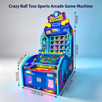 Machine de jeu de tir de balles d'arcade à monnayeur avec distribution de tickets pour enfants, pour parcs d'attractions et centres commerciaux