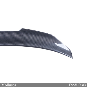 สปอยเลอร์หลังคาร์บอนไฟเบอร์แท้ทรง PSM สำหรับ A3 S3 RS3 8V ปี 2013-2020 - Product Image 5