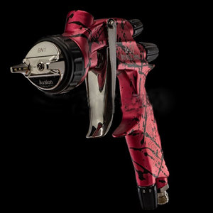 <span class=keywords><strong>Pistola</strong></span> de pulverización automática <span class=keywords><strong>para</strong></span> <span class=keywords><strong>pintura</strong></span> superior y barniz Acabado de alta atomización <span class=keywords><strong>para</strong></span> muebles Carpintería Alimentación por gravedad de plástico - Product Image 4