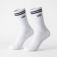 Chaussettes de course personnalisées avec logo, chaussettes de sport athlétiques, chaussettes respirantes en maille avec coussinets, OEM ODM