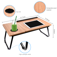 Table pour ordinateur portable pliable et réglable en hauteur, best-seller, idéale comme support de tablette à la maison