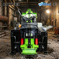 Foreuse électrique DTH mobile compacte pour le forage de roches, idéale pour la construction de tunnels, de pipelines et le forage souterrain en sous-sol