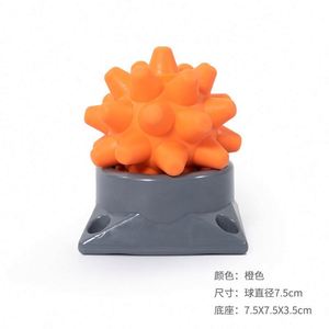 Nueva Bola de Acupresión Portátil de Silicona con Base para Relajación Muscular de Manos, Piernas y Cuerpo - Rodillo de Fascia Tipo Erizo (Durable) - Product Image 2