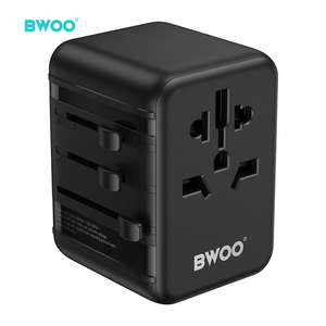 Bwoo New arrivals anh EU AU chúng tôi cắm đa chức năng bộ sạc PD 20W gan nhanh điện thoại di động tường sạc phổ Travel Adapter - Product Image 3