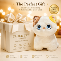 Chatbot intelligent IA le plus vendu : Compagnon émotionnel réactif à l'humeur, peluche de liaison profonde à mémoire longue durée, compagnon de bureau social-émotionnel