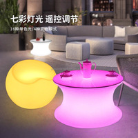 Table lumineuse sensorielle Mood Shapes à changement de couleur avec LED à couleurs changeantes pour jeu tactile intégré