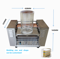 Machine automatique haute productivité pour la fabrication de gâteaux matcha mille crêpes et gâteaux mille couches - Nouvelle machine pour boulangerie, utilisant farine, lait et eau