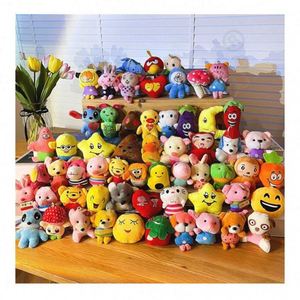 High Quality Soft <b>Custom</b> Wholesale Small-Eyed Animals Stuffed Plush Toys Lovely Gentle Expression Sweet Plush <b>Dolls</b> for Babies - Product Image 1