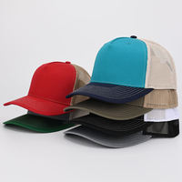Gorra de béisbol bordada personalizada Red de verano en blanco gorra de béisbol Richardson 112 sombreros de camionero de malla con alta calidad