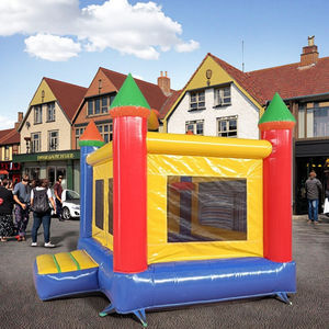 Ticari sınıf Mini küçük mor PVC sıçrama ev trambolin küçük şişme şişme atlama kalesi için eğlenceli - Product Image 5