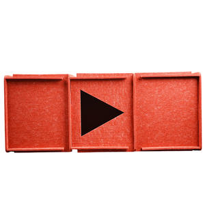 2026 Nieuwe Vierkante Vilt Opbergbox Hond Kat Winter Warm Huisdierenbed - Product Image 4