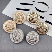 Boutons en métal style preppy Hippocampus pour vestes, coupe-vent, chemises – Décoratifs, élégants et assortis