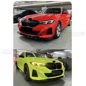 Diffuseur de pare-chocs avant de voiture, spoiler noir brillant, pièce de modification pour BMW I3 EDrive35L 40L 2021+, accessoires de voiture - Product Image 3