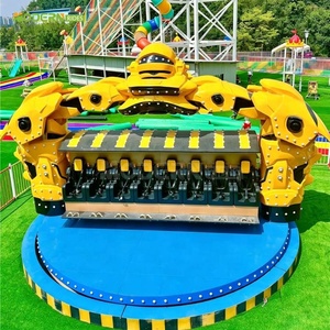 เครื่องเล่นคาร์นิวัลในสวนสนุก 360 องศา °   เครื่องเล่นโรโบคอปพลิกกลับสุดเร้าใจสำหรับใช้ในร่มและกลางแจ้ง - Product Image 3