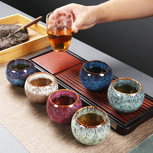 ถ้วย<span class=keywords><strong>ชา</strong></span>เซรามิกขนาด110มล. ถ้วย<span class=keywords><strong>ชา</strong></span>เซรามิกเคลือบดินเผาปรับแต่งได้แก้วกา<span class=keywords><strong>แฟ</strong></span> - Product Image 2