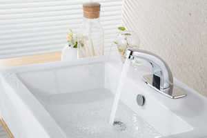 Robinet intelligent à capteur <span class=keywords><strong>infrarouge</strong></span> sans contact pour salle de bain et cuisine - Product Image 3