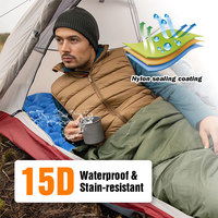 Colchoneta Inflable Ultraligera 3.1R, Impermeable, para Camping y Senderismo, 4 Estaciones