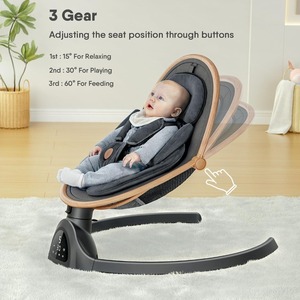 Columpio Eléctrico Multifuncional para Bebés, con Control Remoto, Música, Plegado Automático, para Recién Nacidos de 0 a 24 Meses, Venta al Por Mayor de Fábrica - Product Image 4