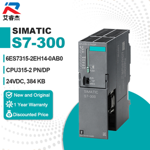 Nuevo PLC original 6ES7315-2EH14-0AB0 CPU 315-2 PN/DP unidad central de procesamiento 384KB SIMATIC S7-300 PLC controlador programable - Product Image 1