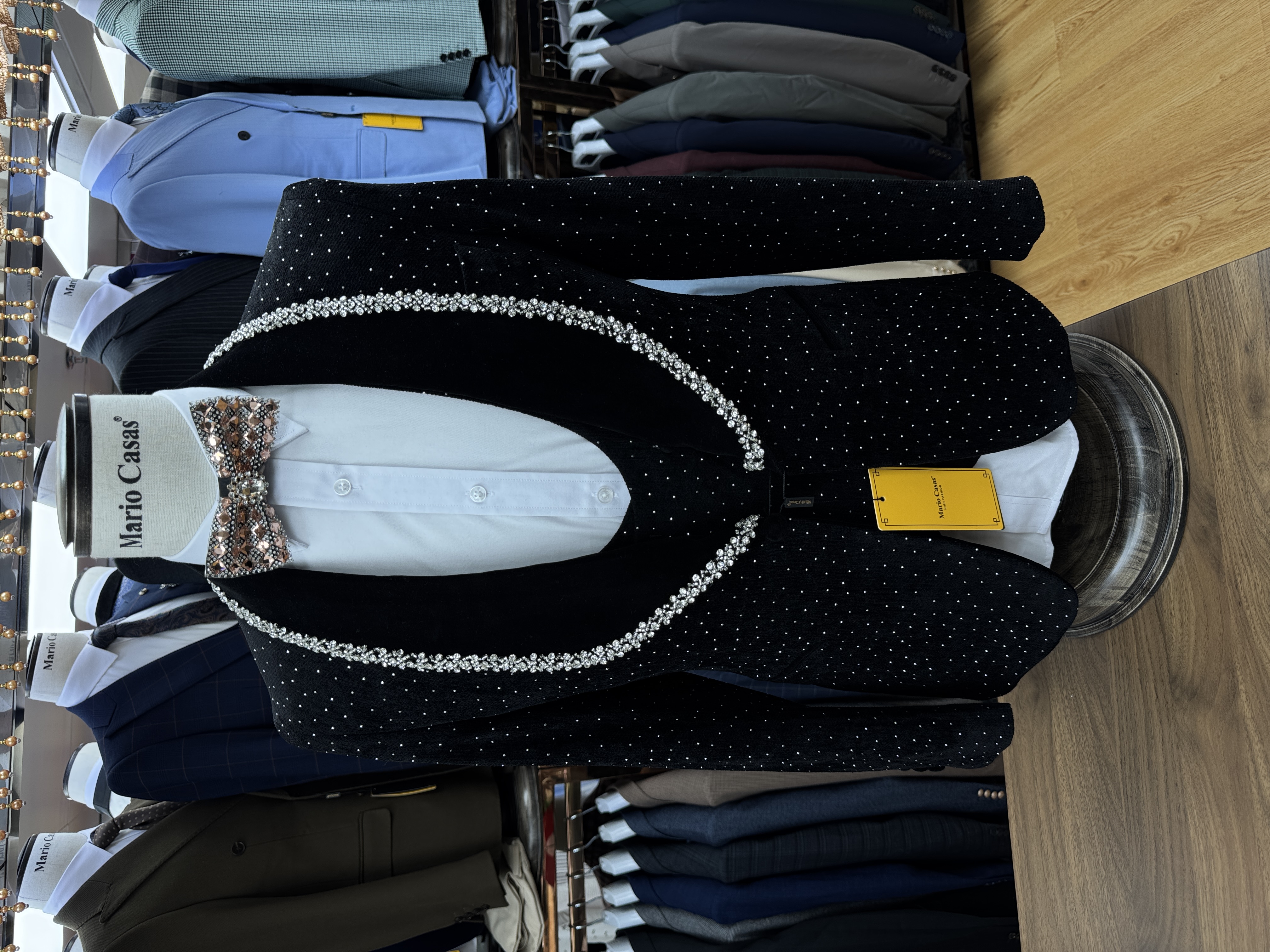 Noir-3 pièces/ensemble-veste + gilet + pantalon