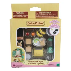 Ternurin Calico creters Set per la colazione Set di giocattoli da cucina in plastica e legno nuovo e sicuro per giochi di ruolo - Product Image 4