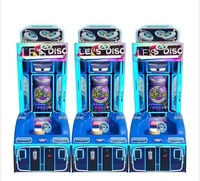 Machine de jeu de rachat de carnaval de lancer de disque ultime à jetons équipement d'amusement pour enfants